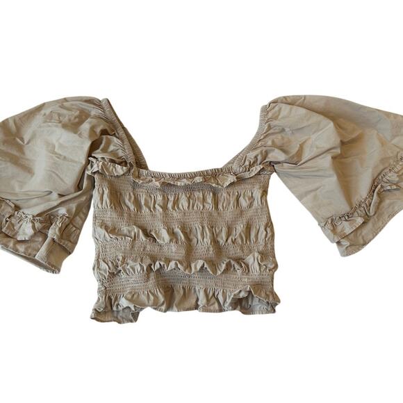 Free People Ruffle Blouse Size Small‎ - Picture 3 of 7